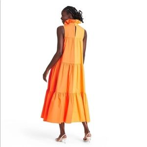 Christopher John Rogers Target Orange Dress NWT